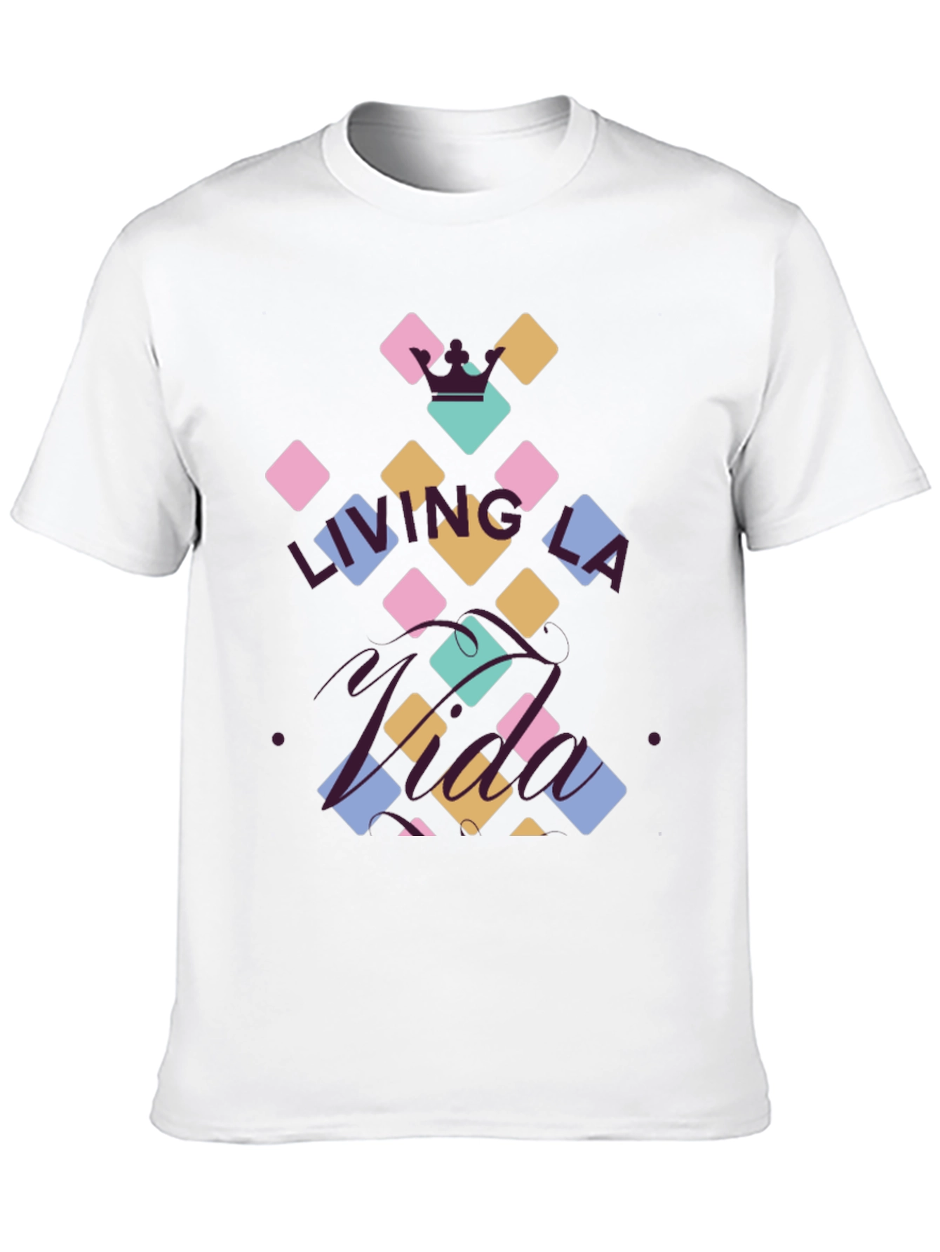 Living La Vida T-Shirt Casual Graphic Tee