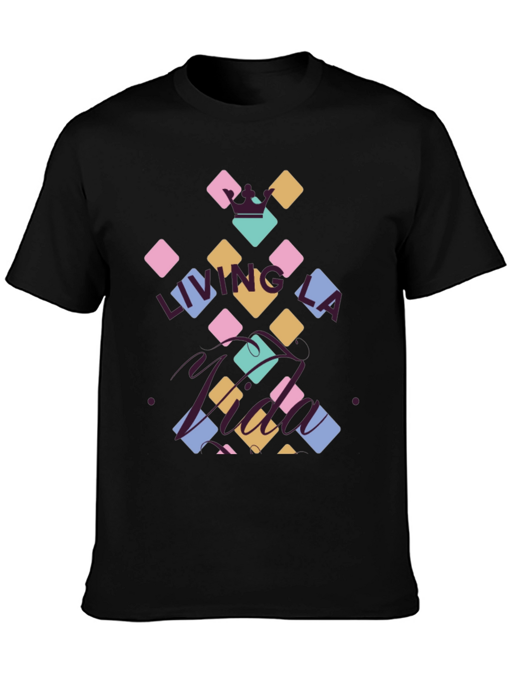 Living La Vida T-Shirt Casual Graphic Tee