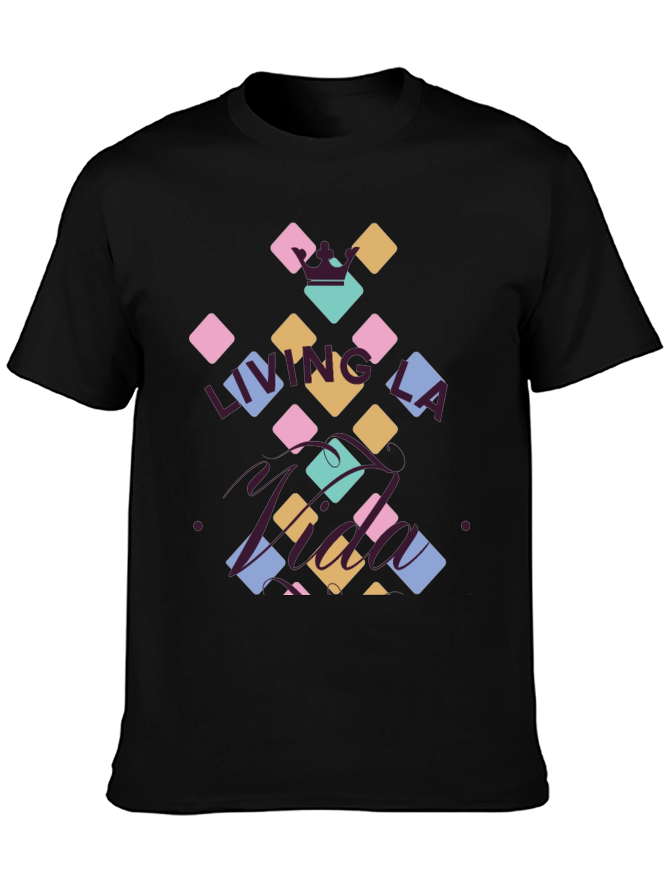 Living La Vida T-Shirt Casual Graphic Tee