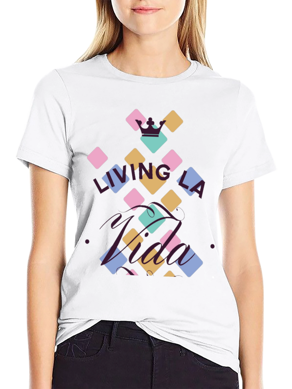 Living La Vida T-Shirt Casual Graphic Tee