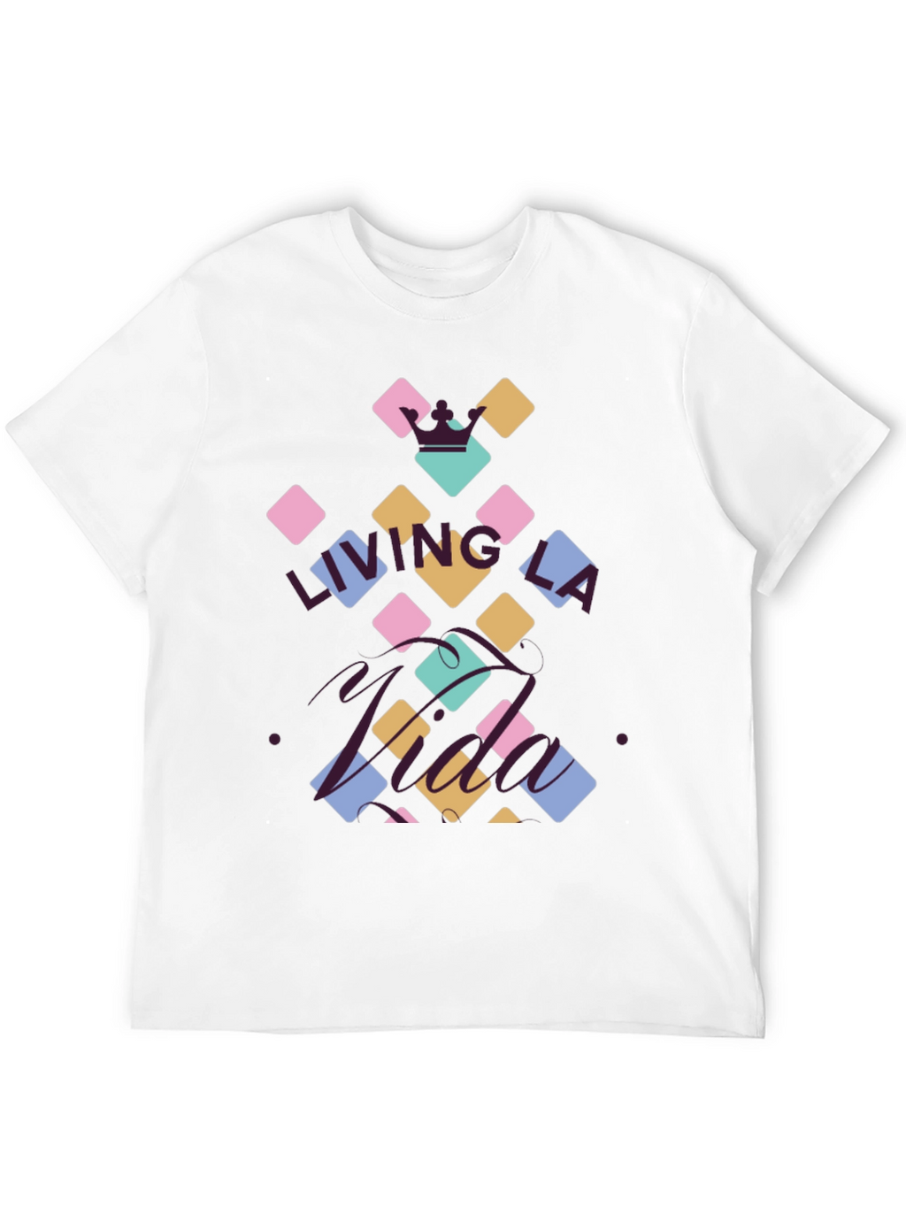 Living La Vida T-Shirt Casual Graphic Tee