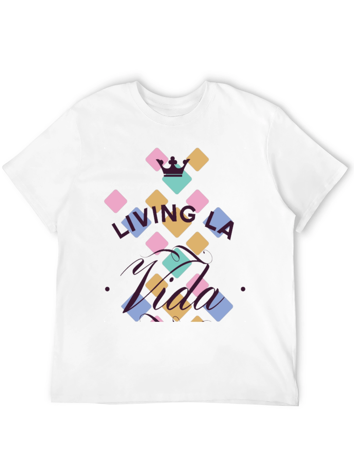 Living La Vida T-Shirt Casual Graphic Tee