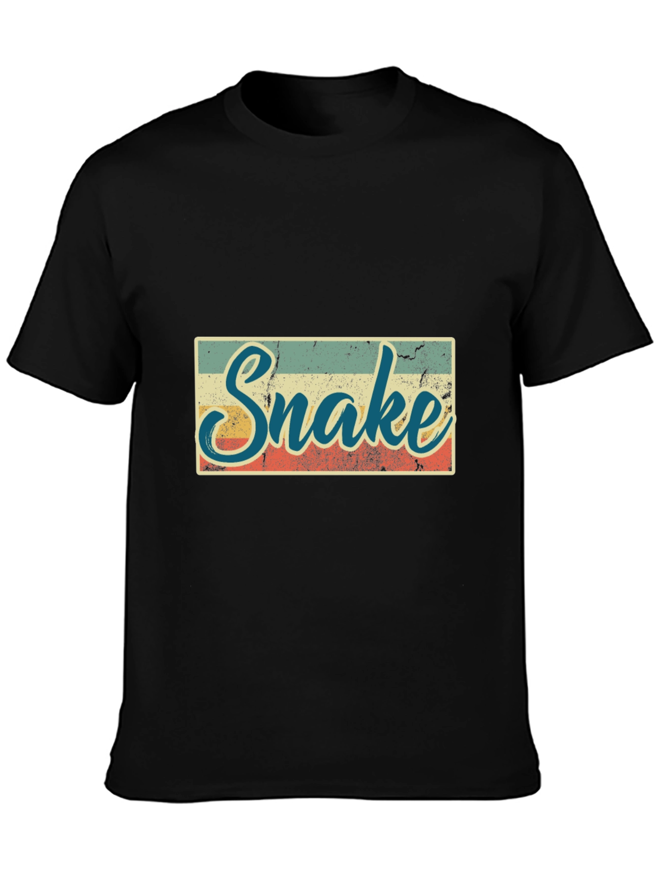 Vintage Snake T-Shirt - Retro Style Animal Tee