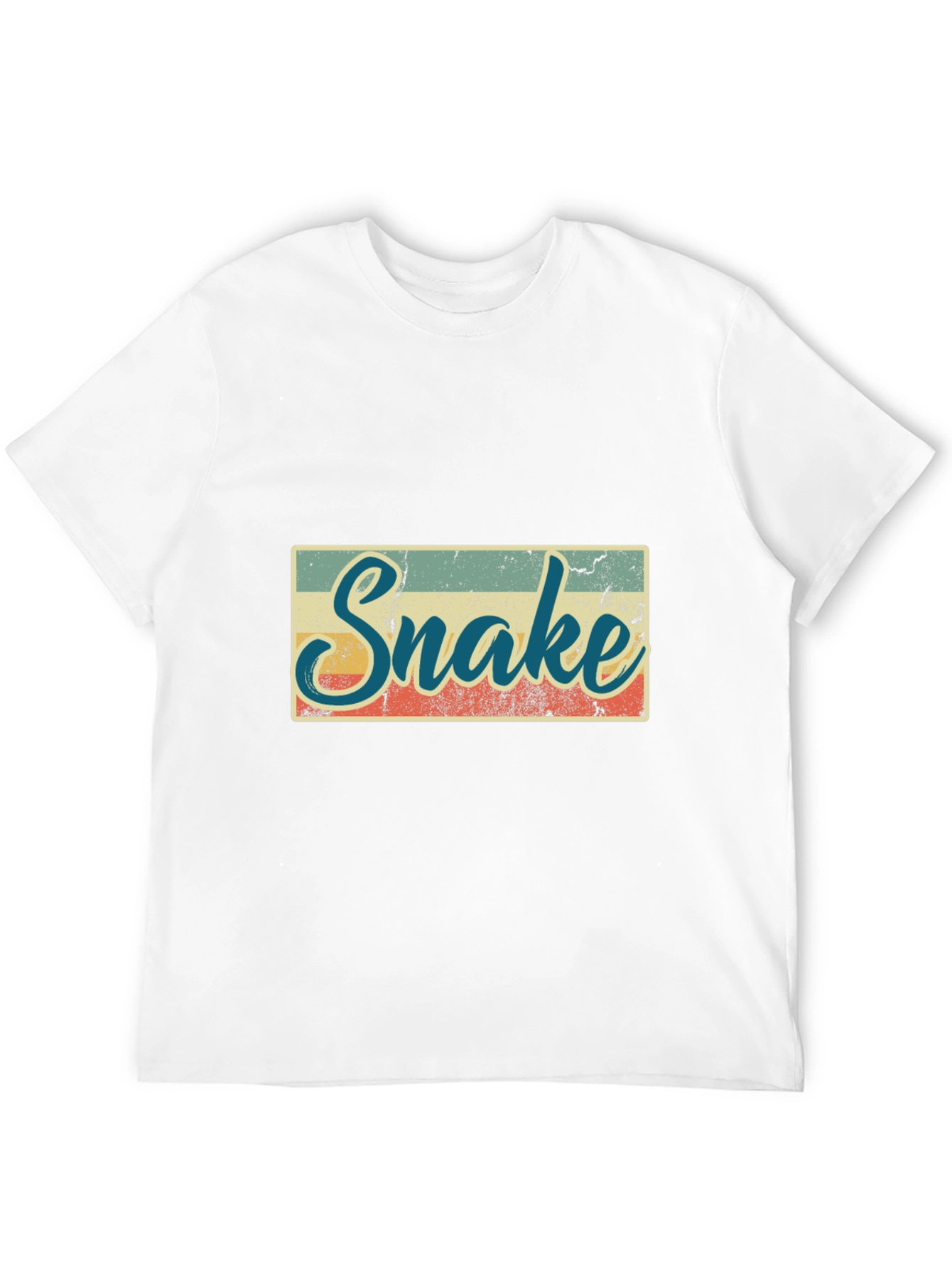 Vintage Snake T-Shirt - Retro Style Animal Tee