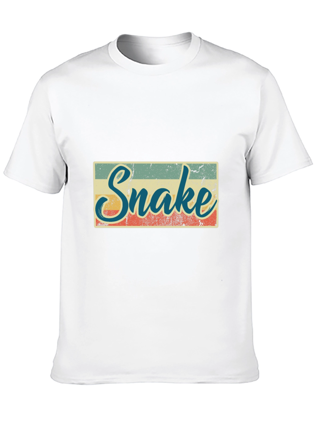Vintage Snake T-Shirt - Retro Style Animal Tee