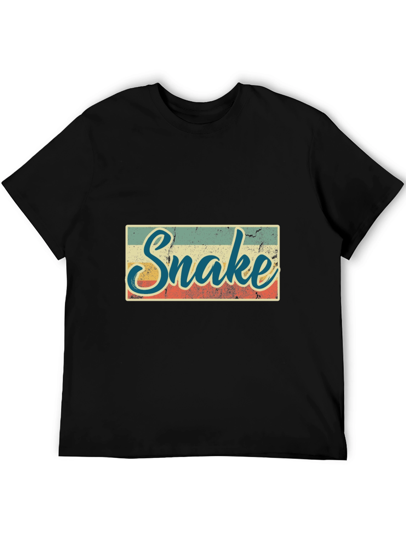 Vintage Snake T-Shirt - Retro Style Animal Tee
