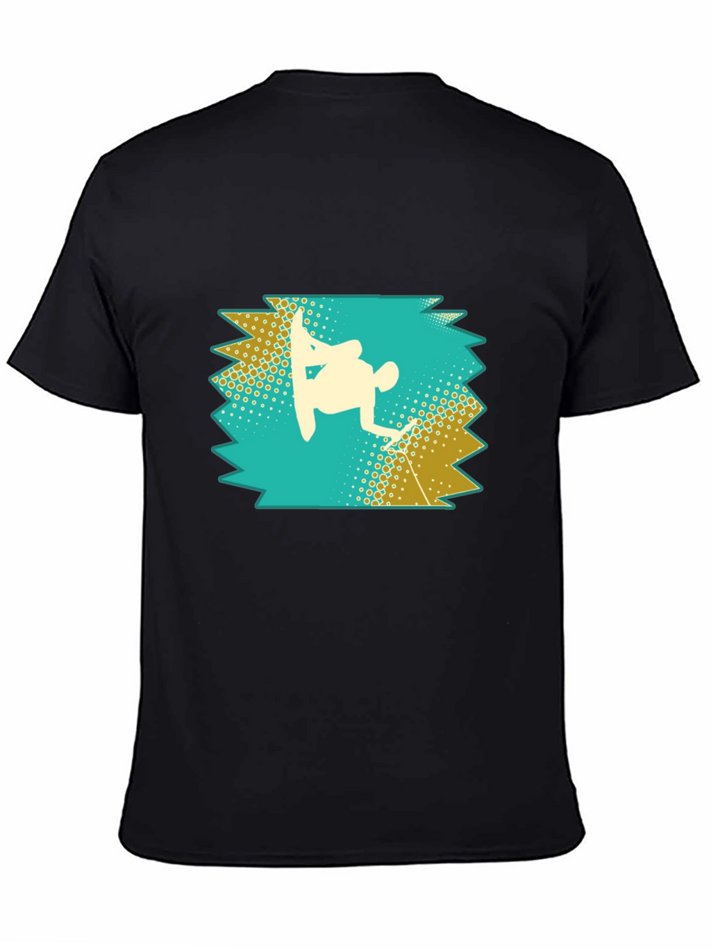 Snowboarder Silhouette Graphic Tee