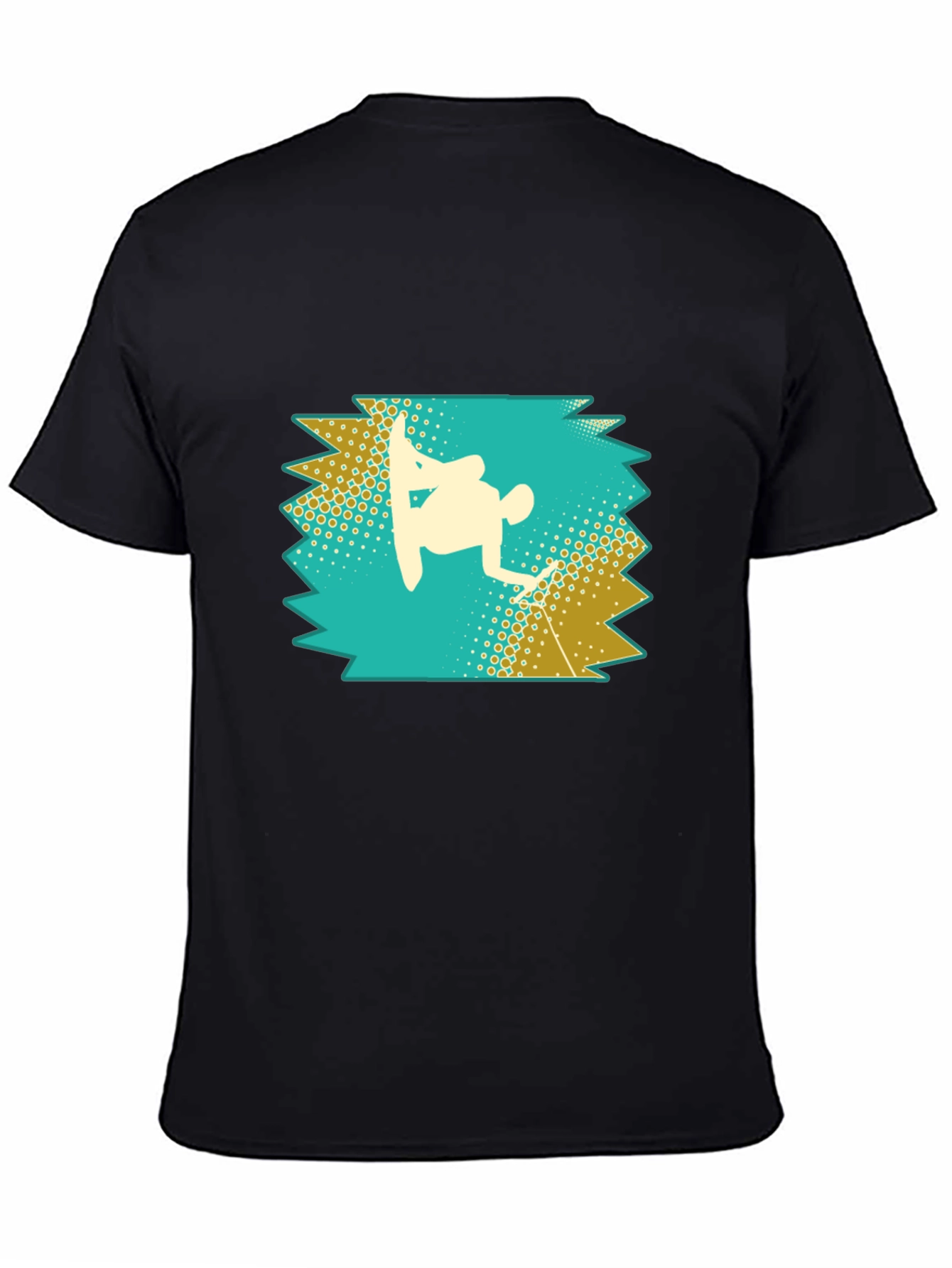 Snowboarder Silhouette Graphic Tee