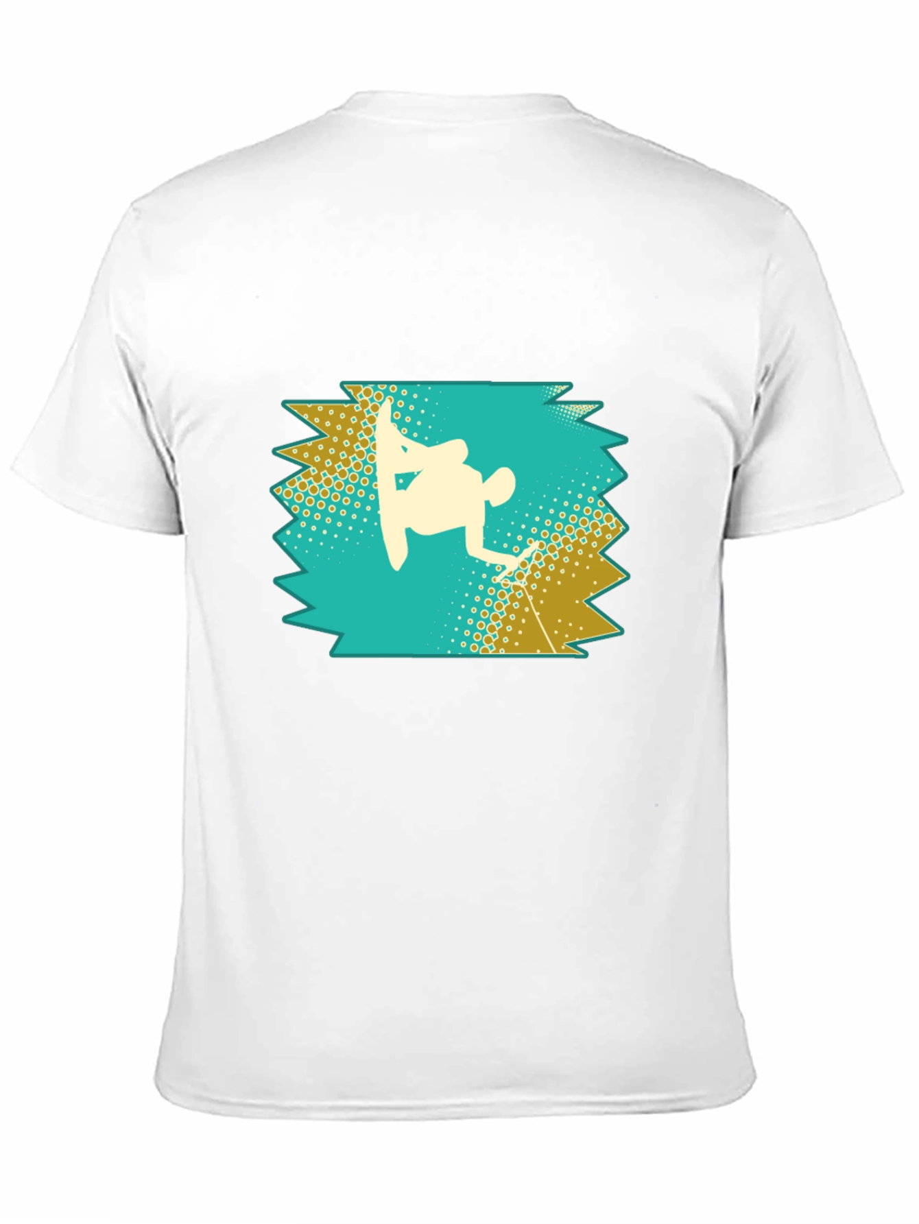 Snowboarder Silhouette Graphic Tee
