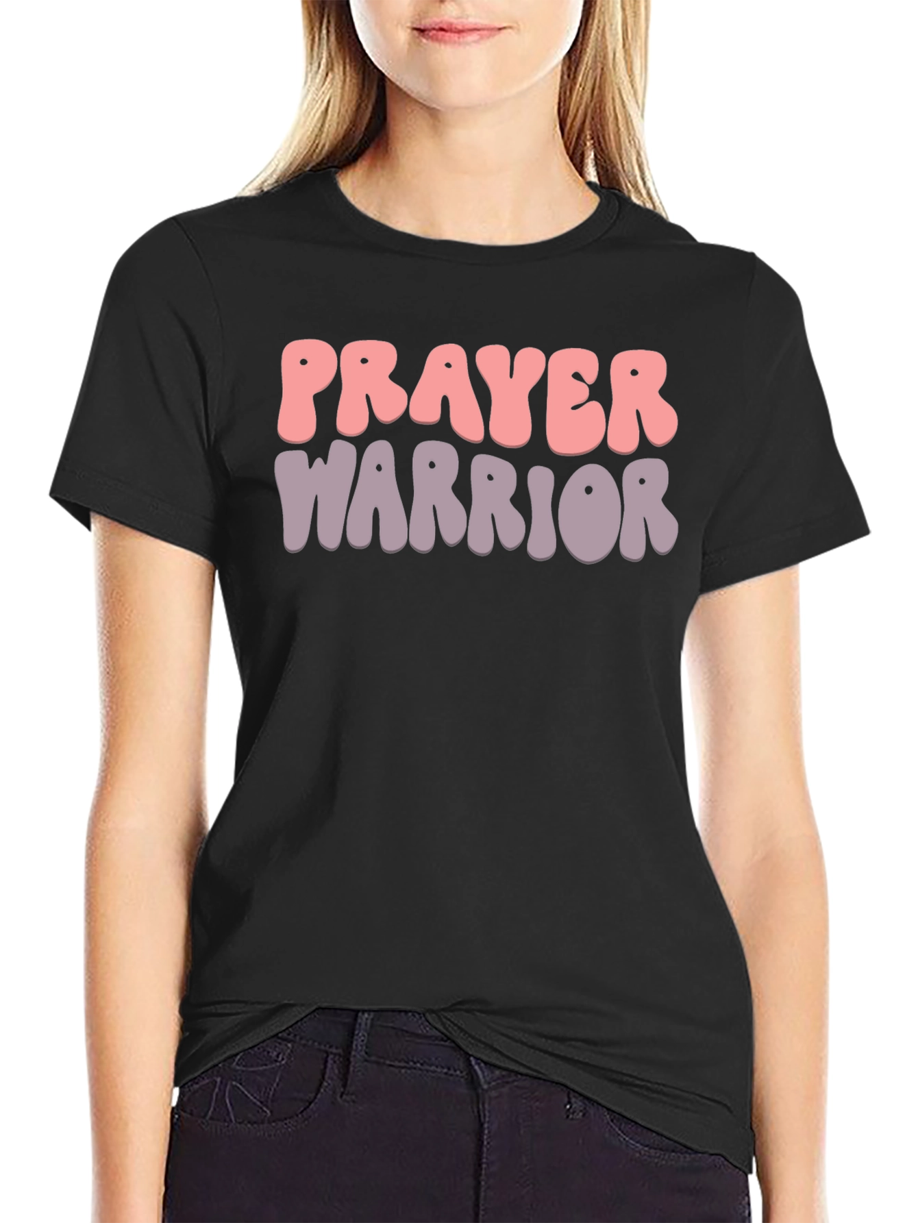 Prayer Warrior Black T-Shirt
