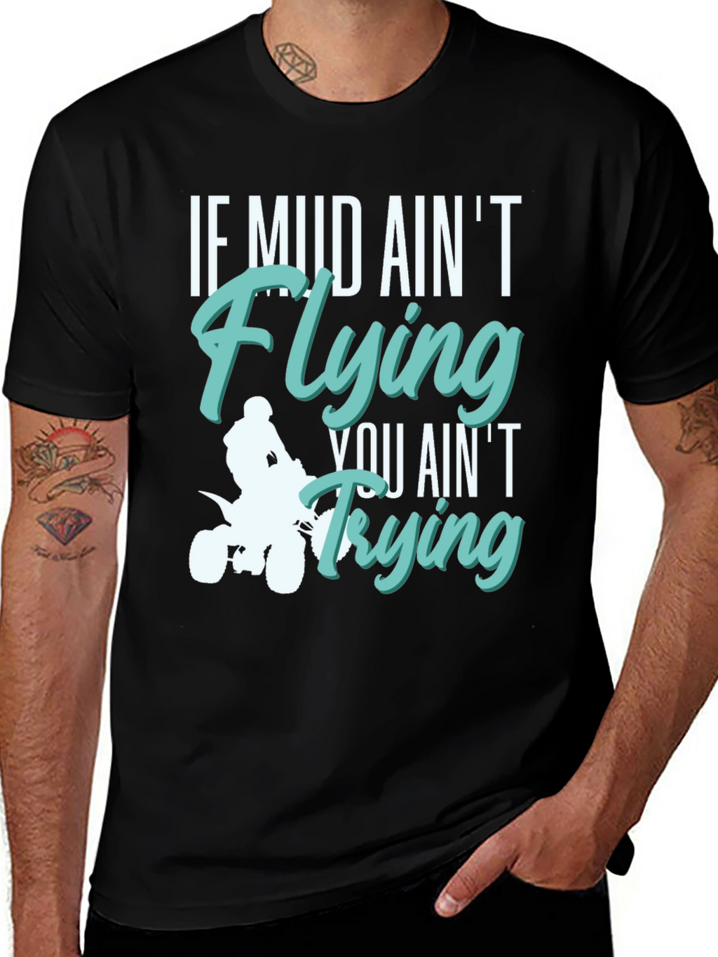 Mud Aint Flying T-Shirt - Off Road Adventure
