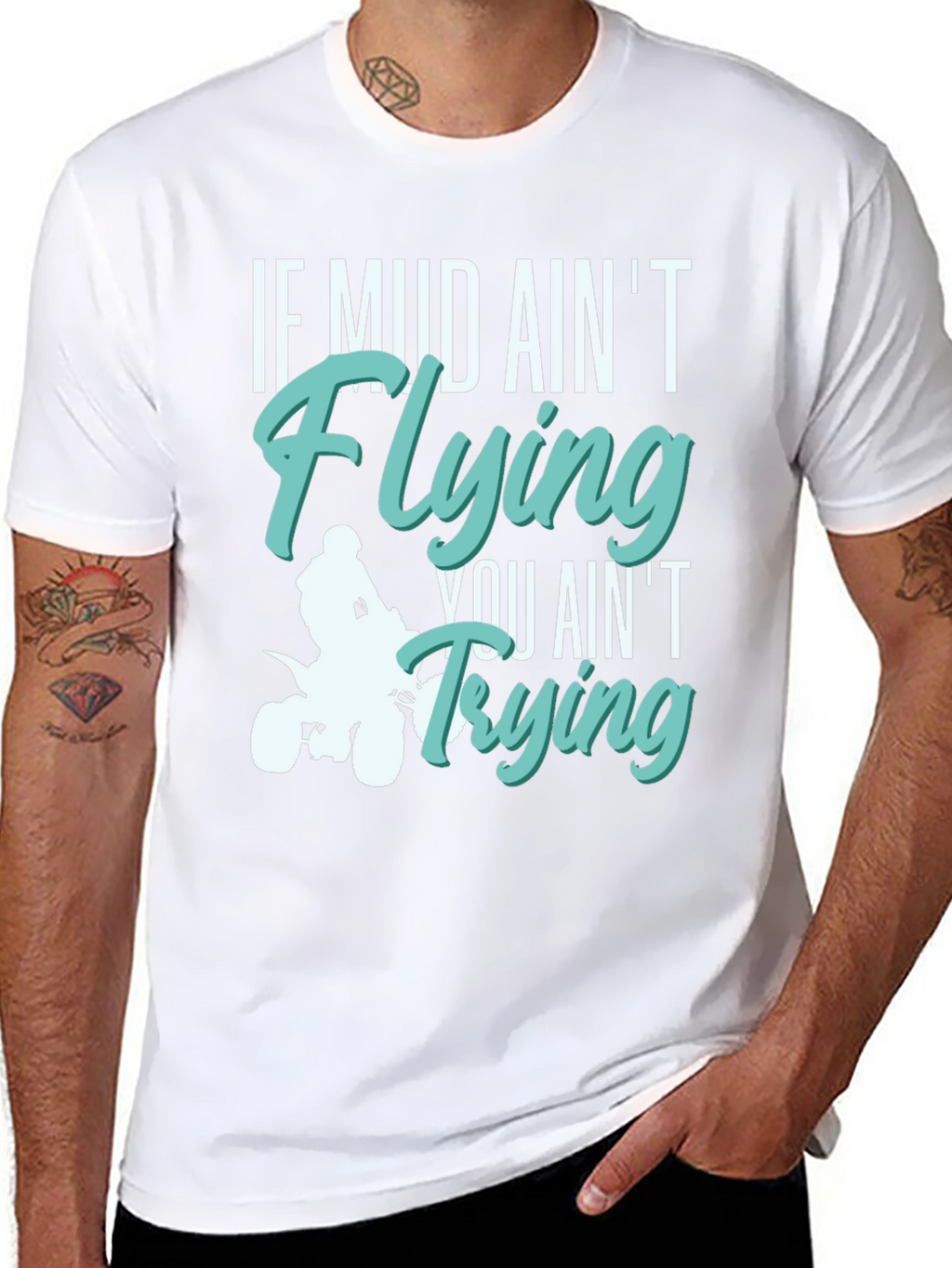 Mud Aint Flying T-Shirt - Off Road Adventure