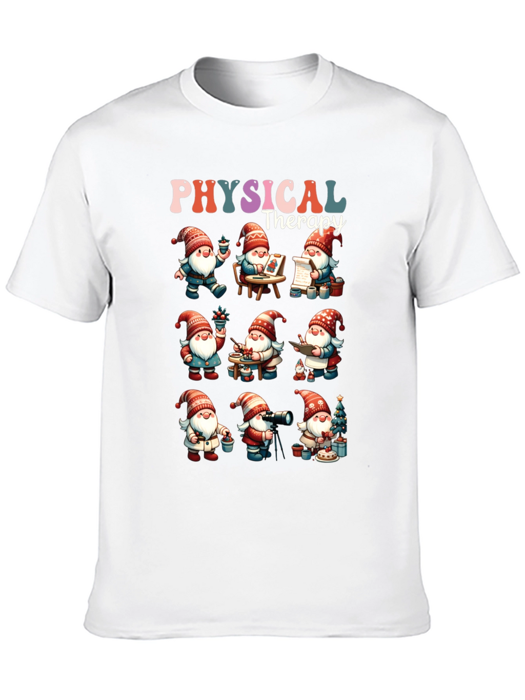 Physical Therapy Gnomes Graphic Tee