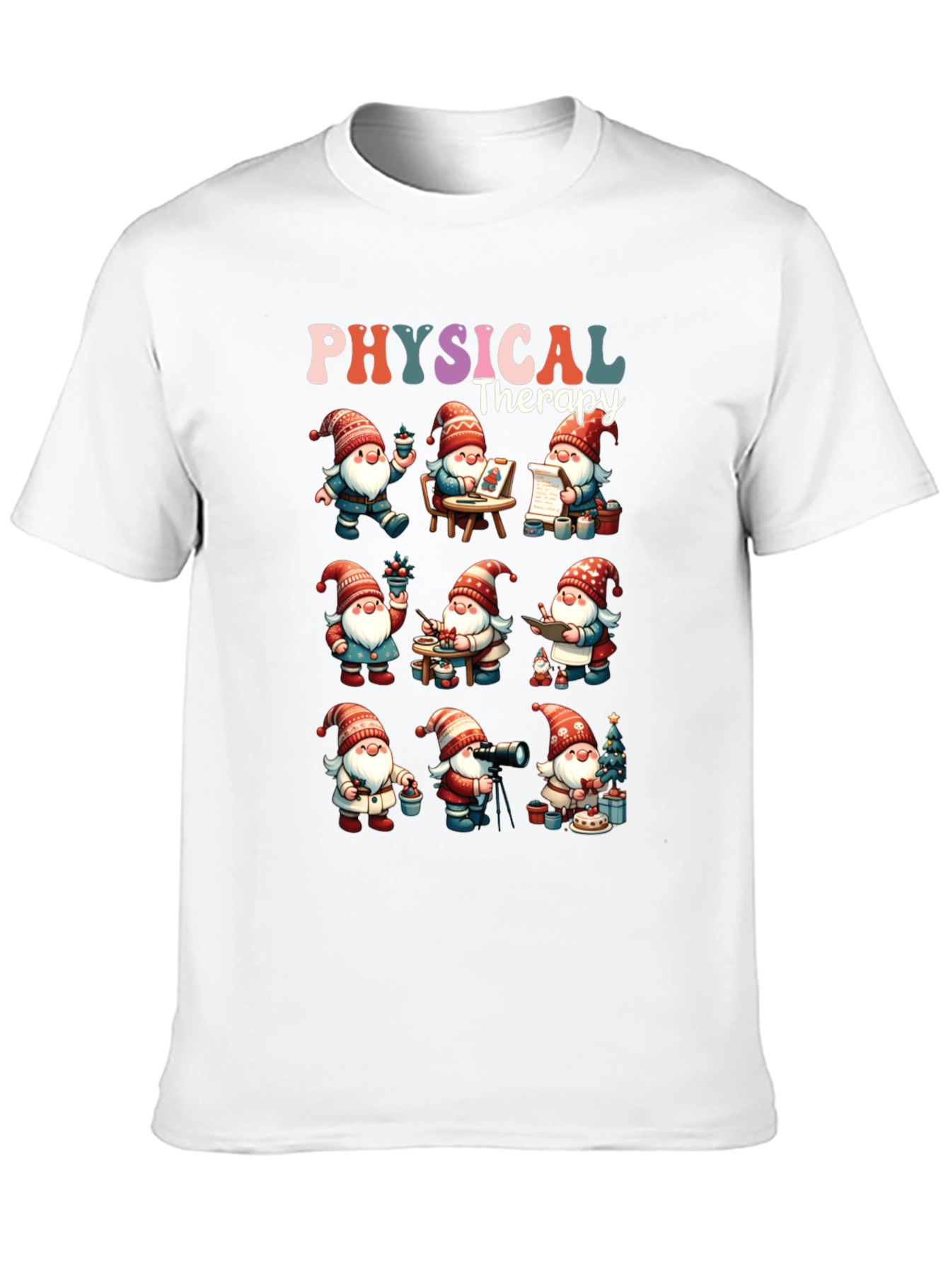 Physical Therapy Gnomes Graphic Tee