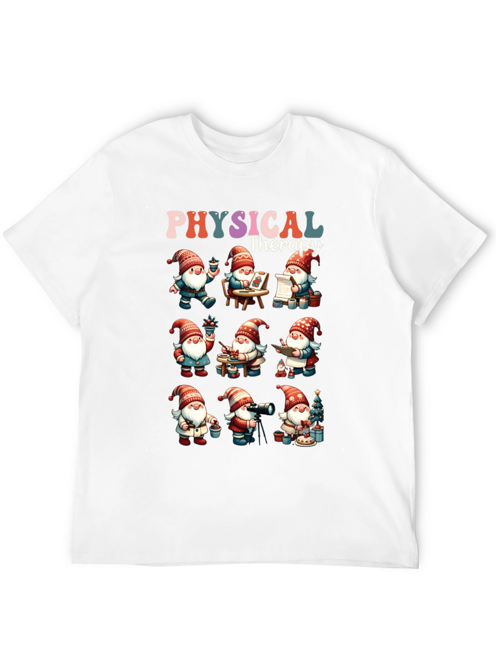 Physical Therapy Gnomes Graphic Tee