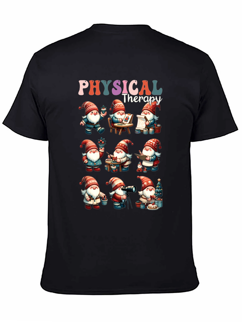Physical Therapy Gnomes Graphic Tee