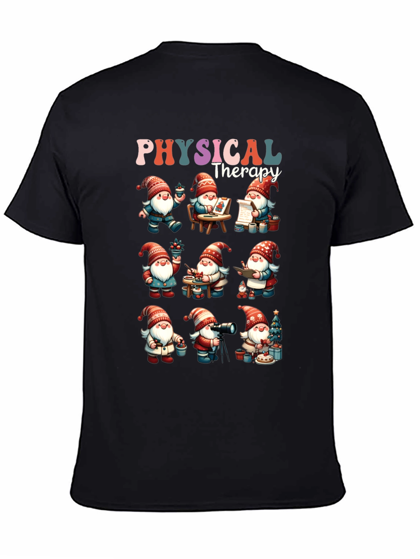 Physical Therapy Gnomes Graphic Tee