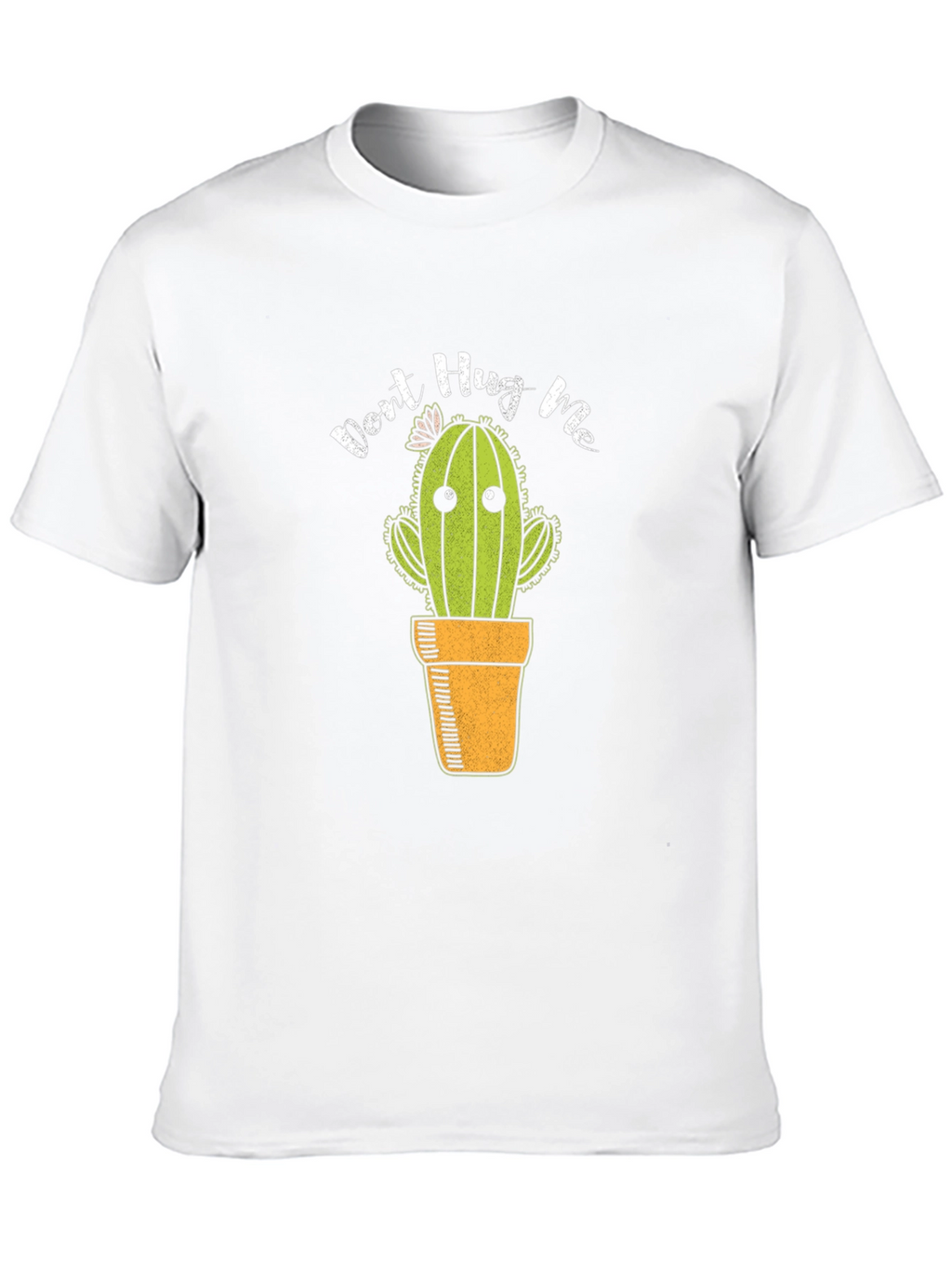 Dont Hug Me Cactus Graphic T-Shirt