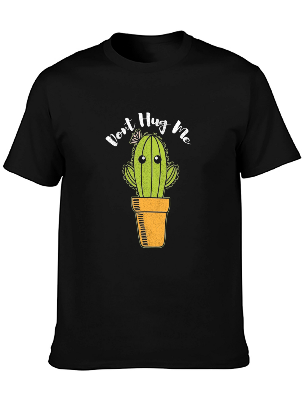 Dont Hug Me Cactus Graphic T-Shirt
