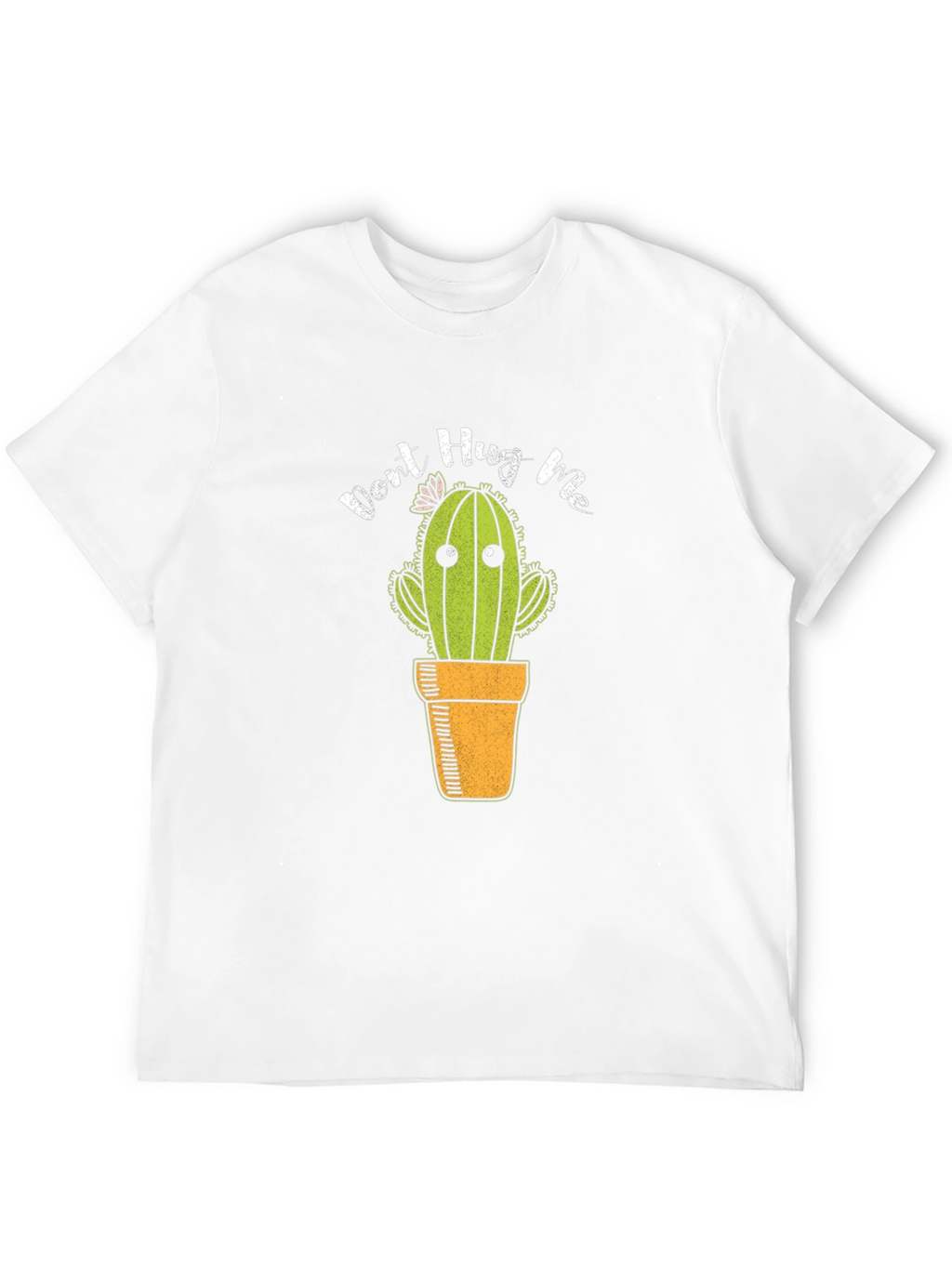 Dont Hug Me Cactus Graphic T-Shirt