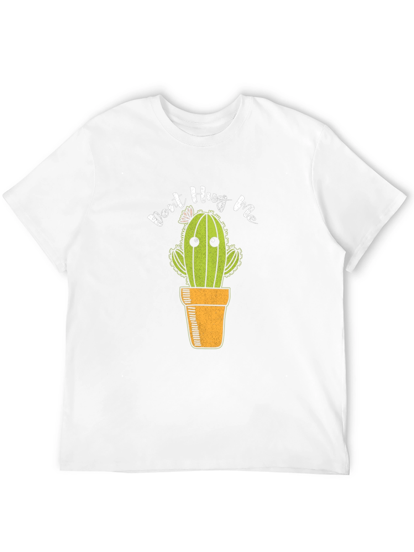 Dont Hug Me Cactus Graphic T-Shirt