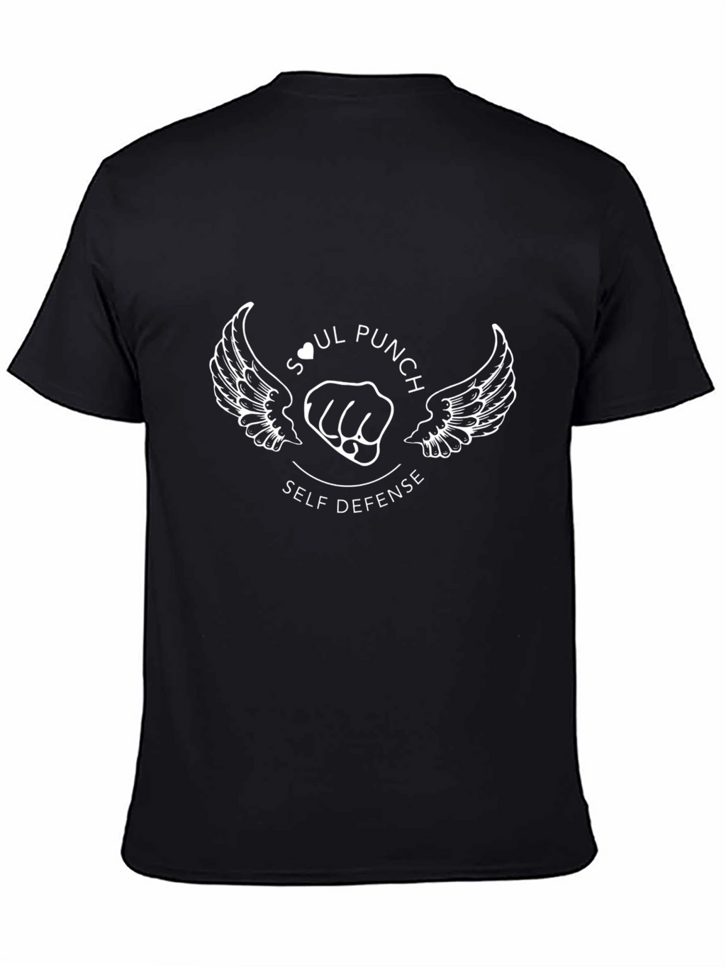 Soul Punch Self Defense Black T-Shirt