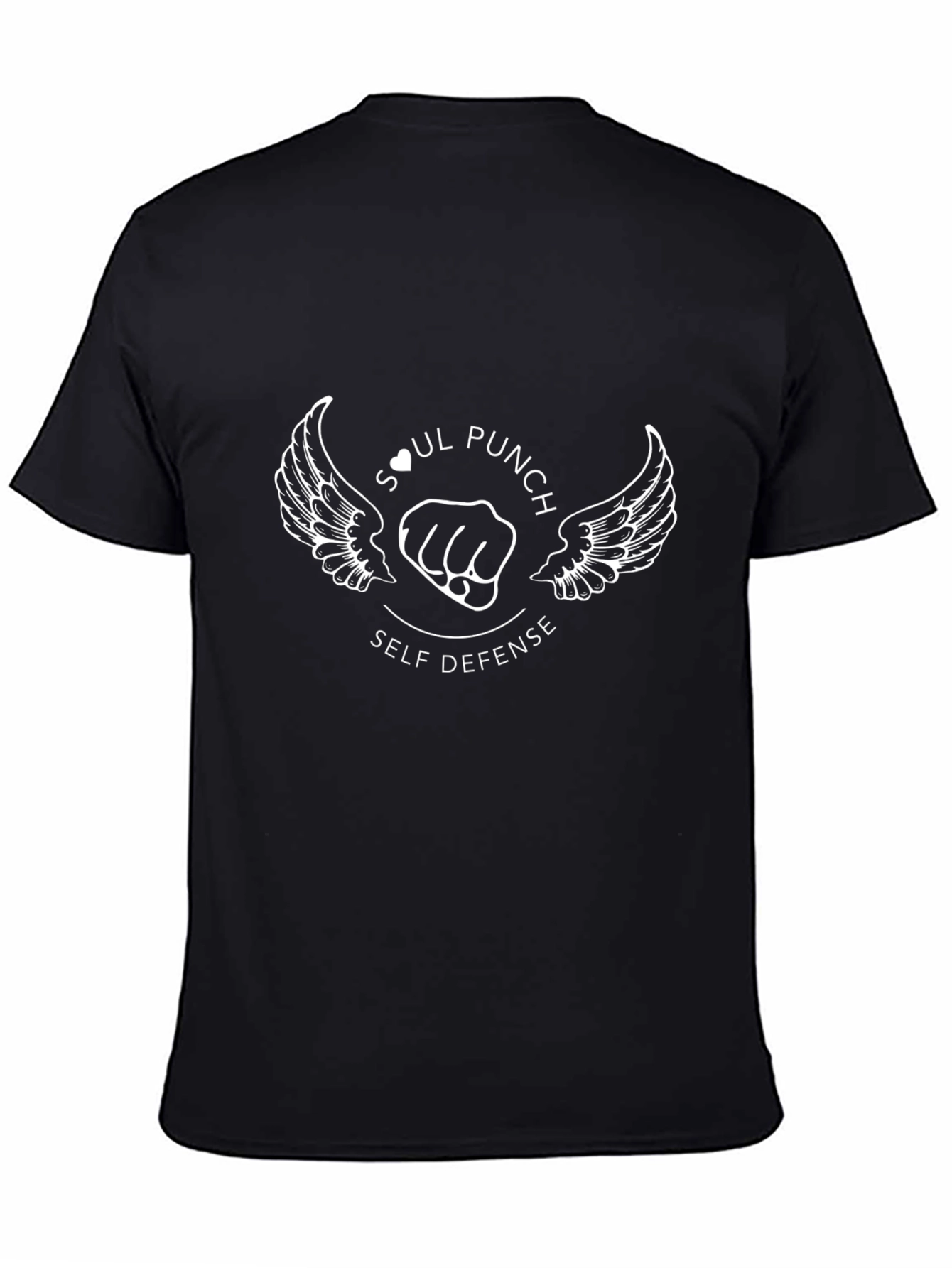 Soul Punch Self Defense Black T-Shirt
