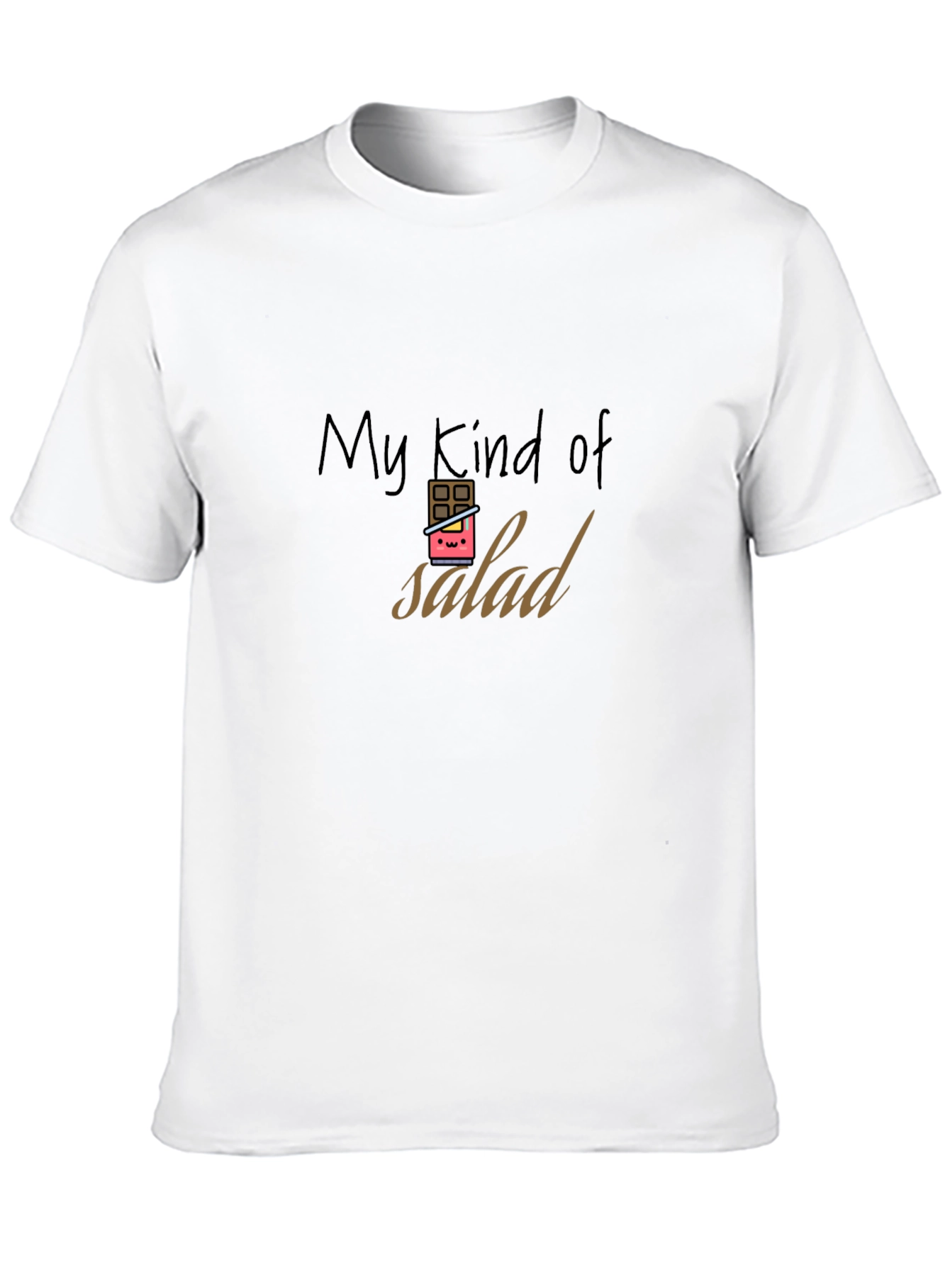 My Kind of Salad Funny Chocolate T-Shirt