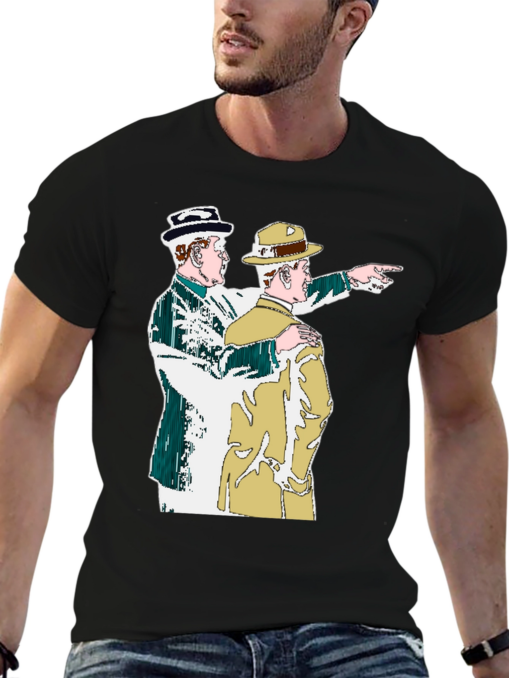 Retro Detective Graphic Tee