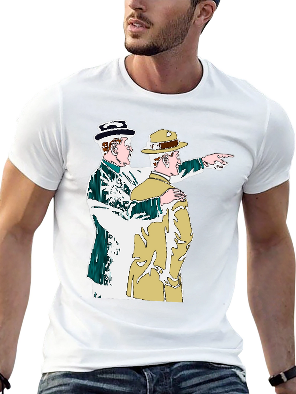 Retro Detective Graphic Tee