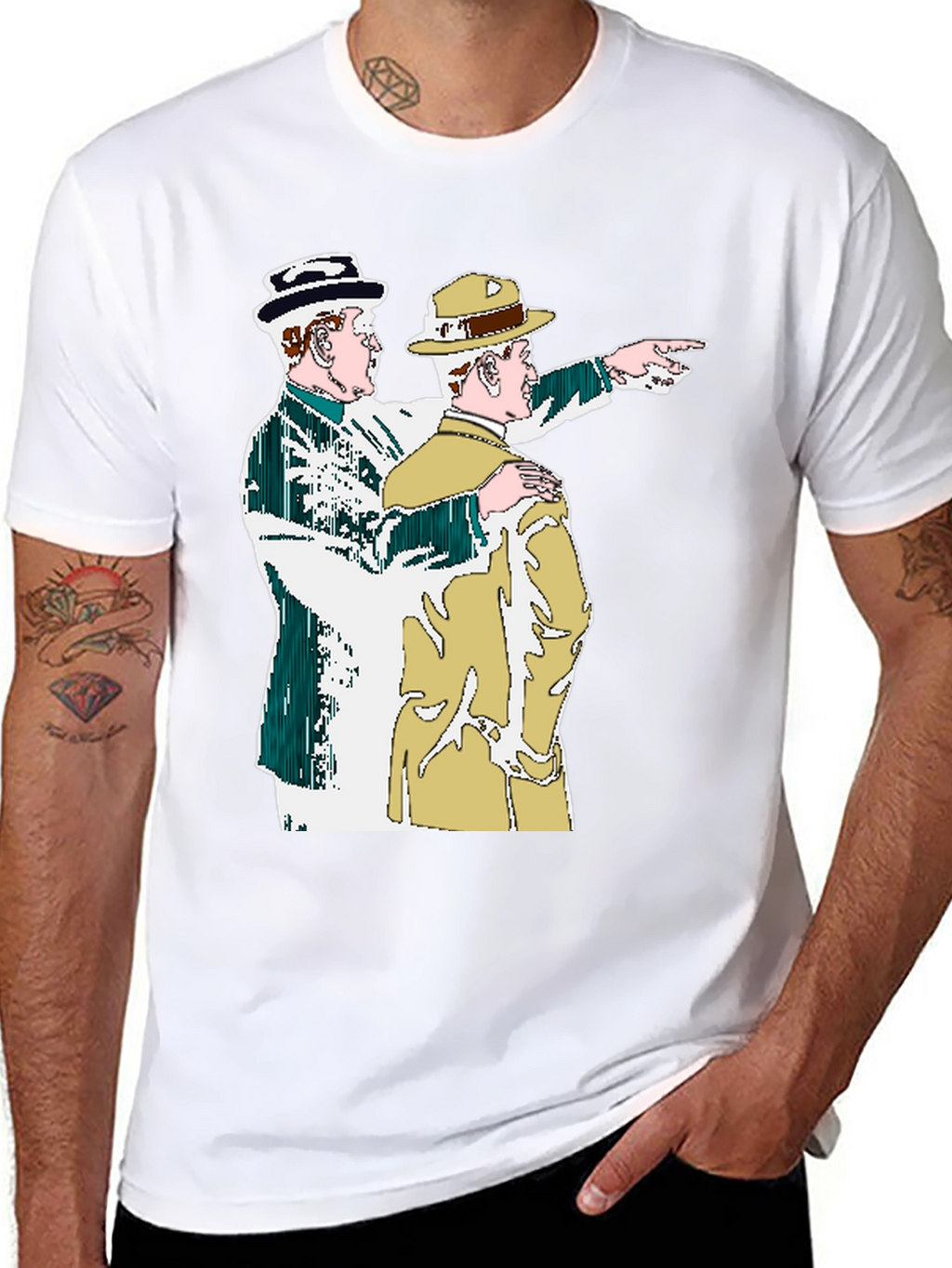 Retro Detective Graphic Tee