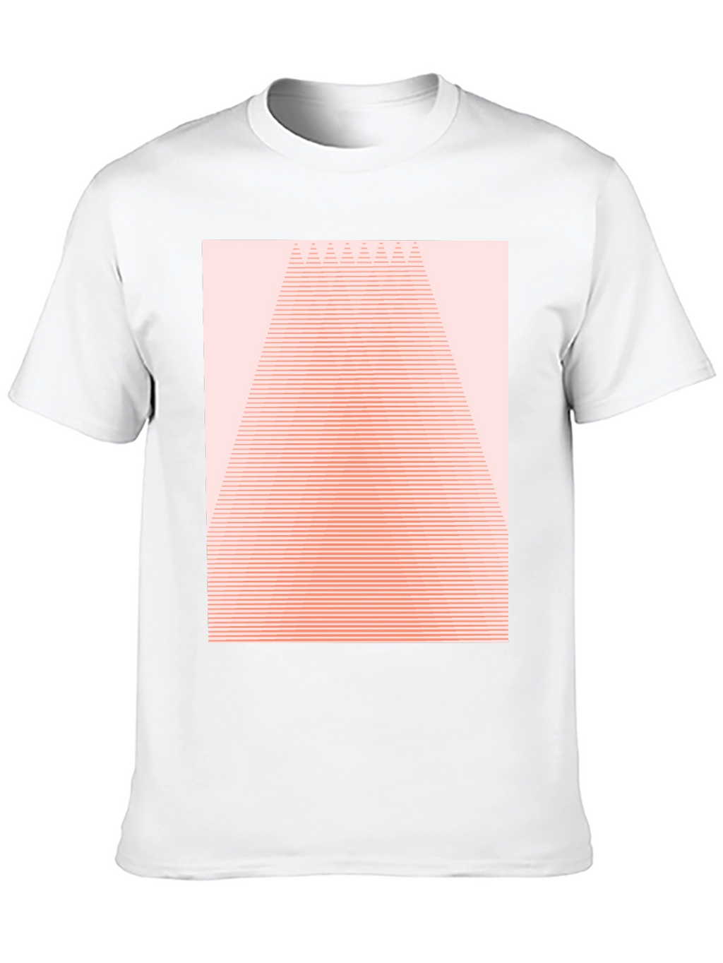 Geometric Lines Graphic Tee - Modern Style