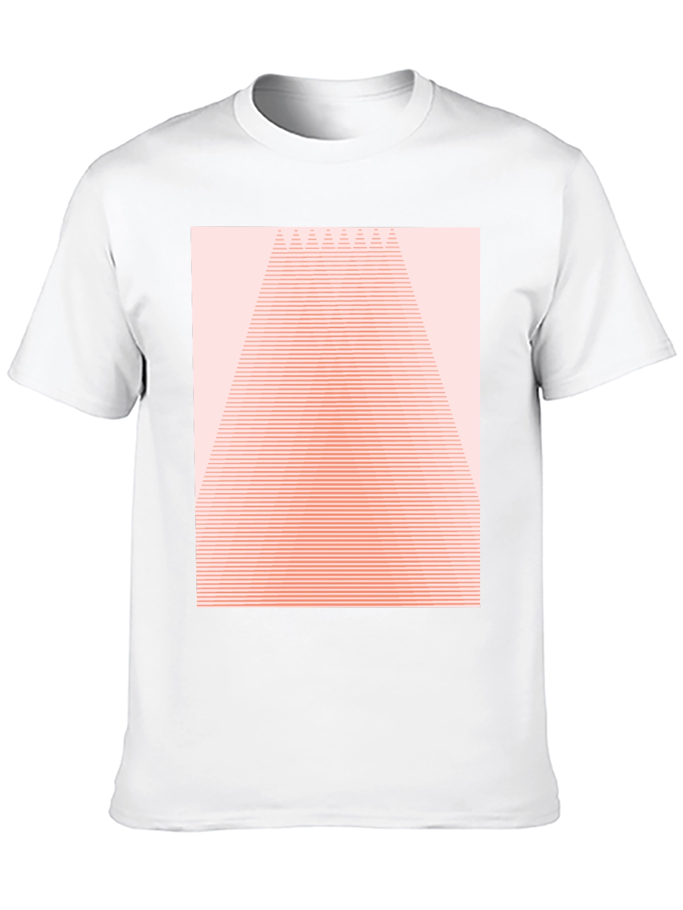 Geometric Lines Graphic Tee - Modern Style