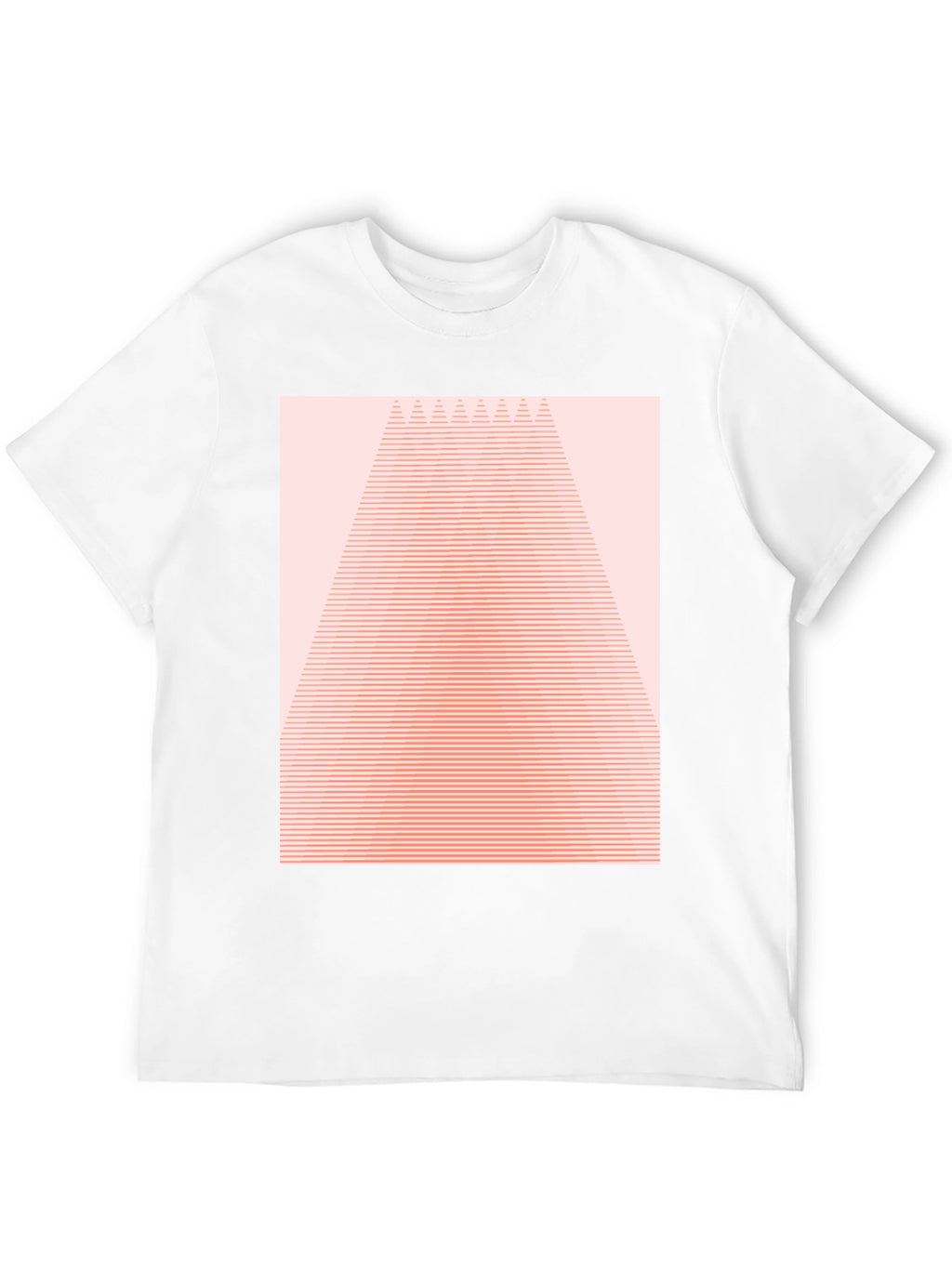 Geometric Lines Graphic Tee - Modern Style