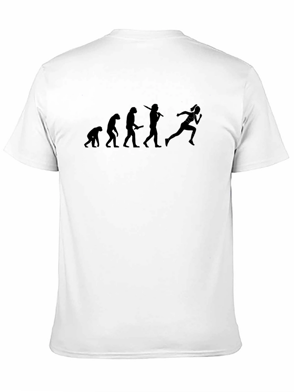 Evolution of a Runner Black T-Shirt