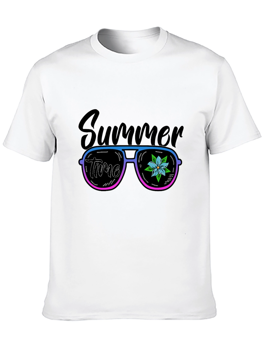 Summer Time Sunglasses Graphic T-Shirt