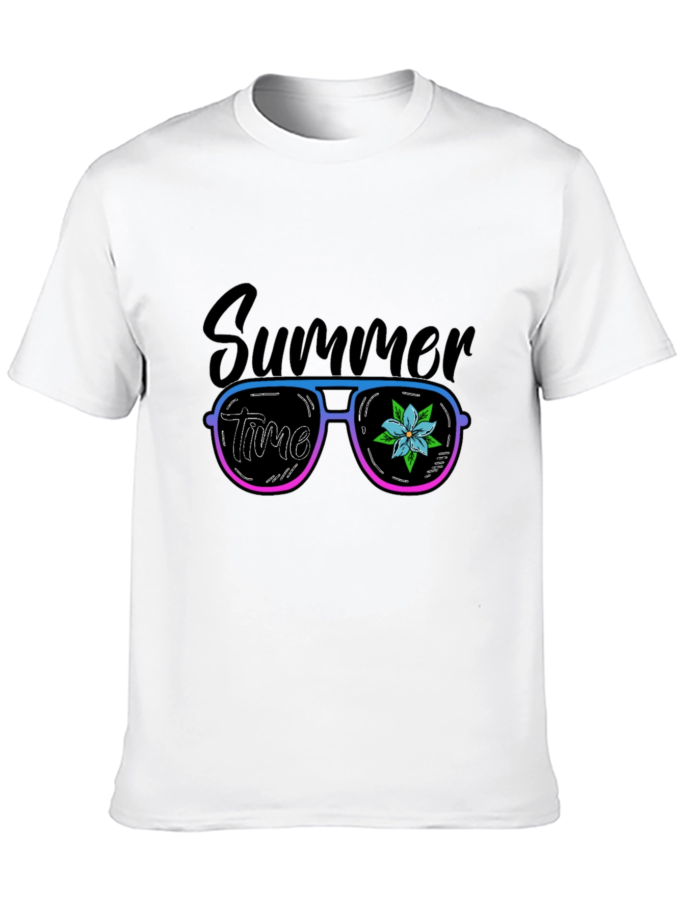 Summer Time Sunglasses Graphic T-Shirt