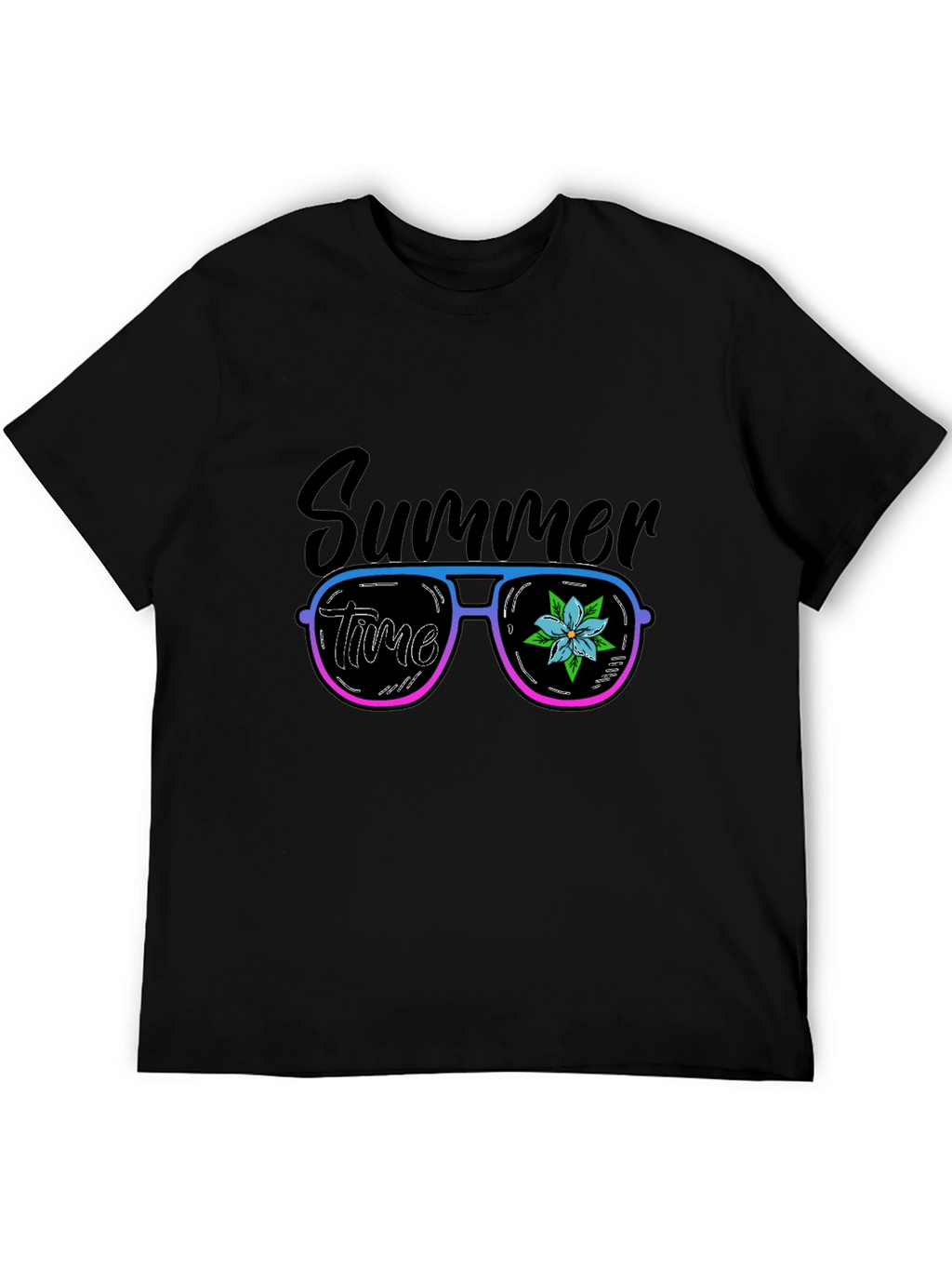 Summer Time Sunglasses Graphic T-Shirt