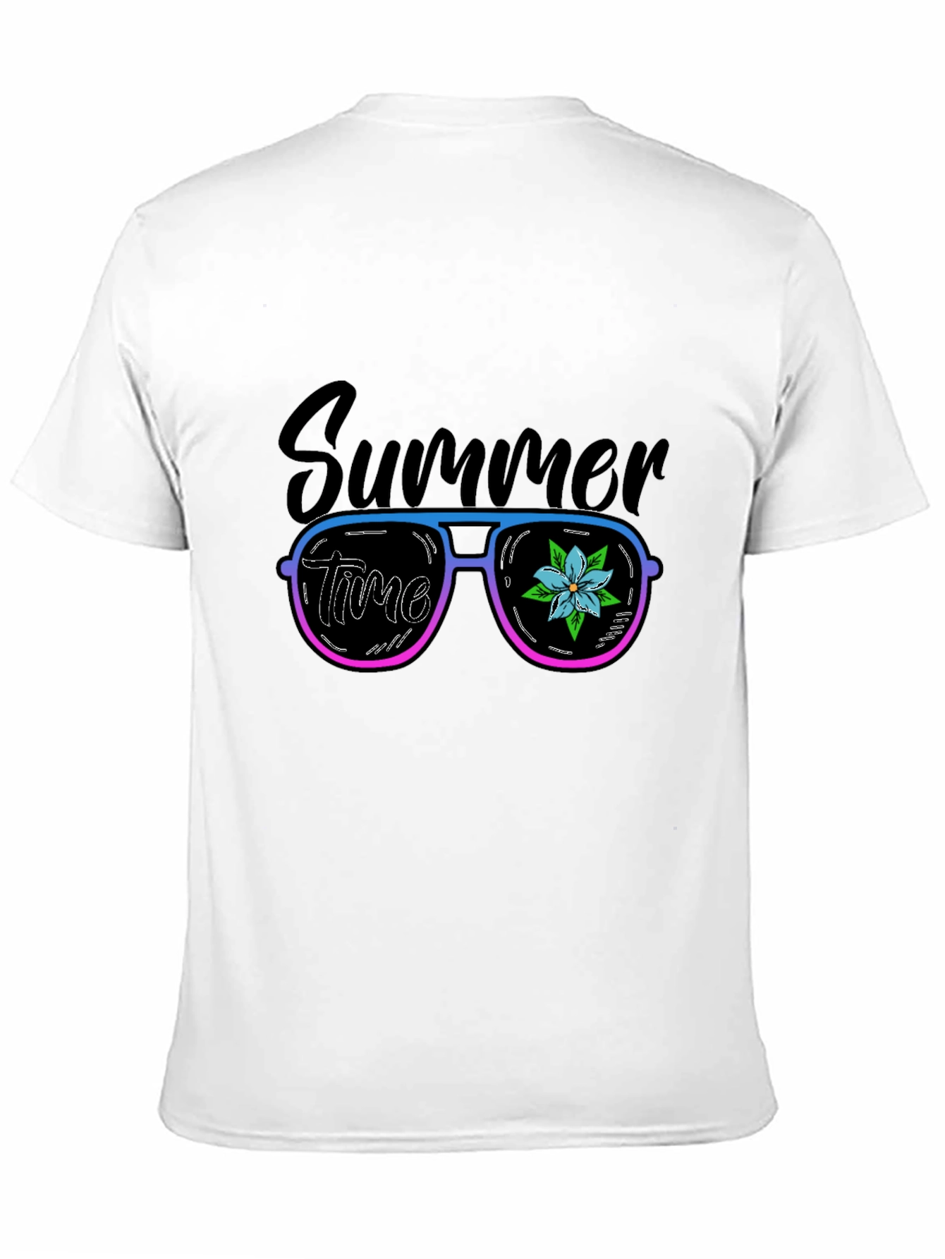 Summer Time Sunglasses Graphic T-Shirt