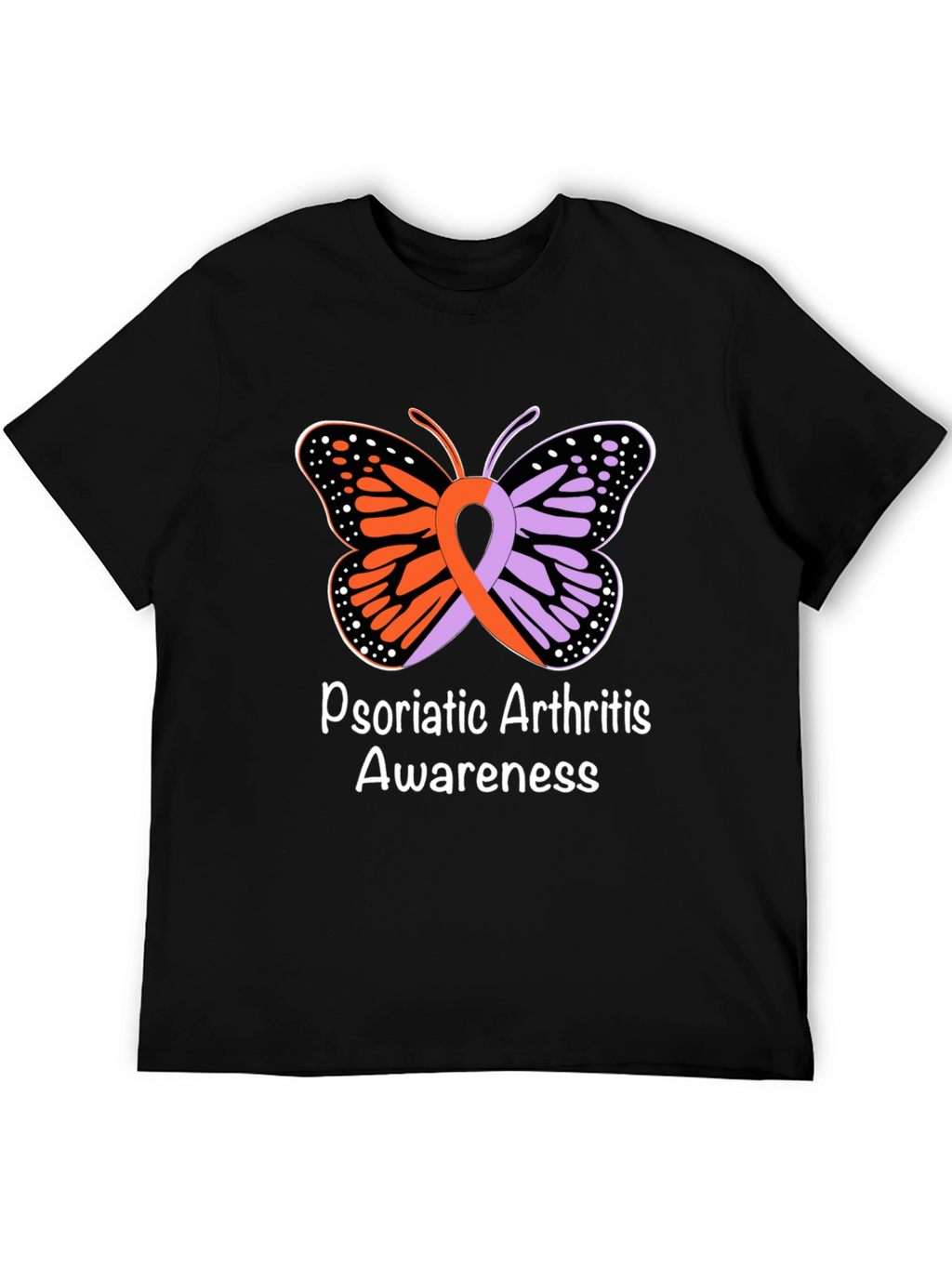 Psoriatic Arthritis Awareness Butterfly T-Shirt