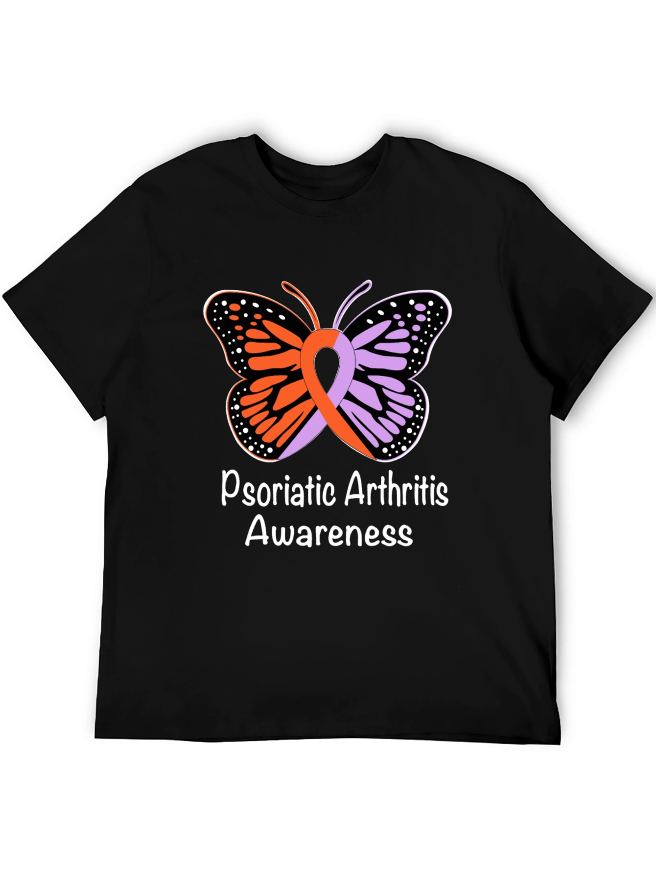Psoriatic Arthritis Awareness Butterfly T-Shirt
