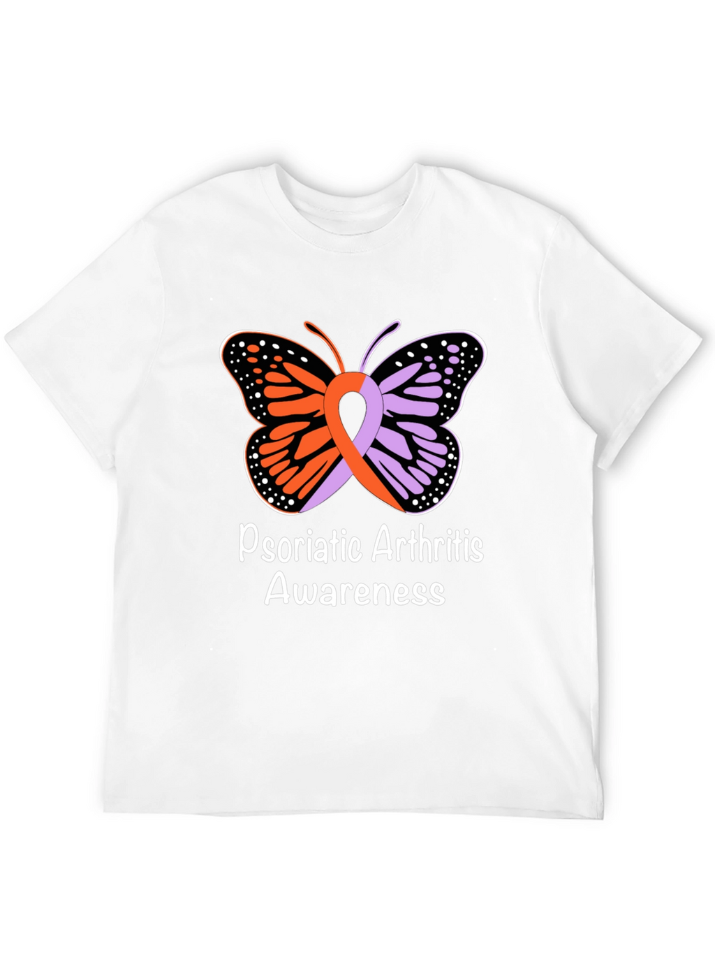 Psoriatic Arthritis Awareness Butterfly T-Shirt