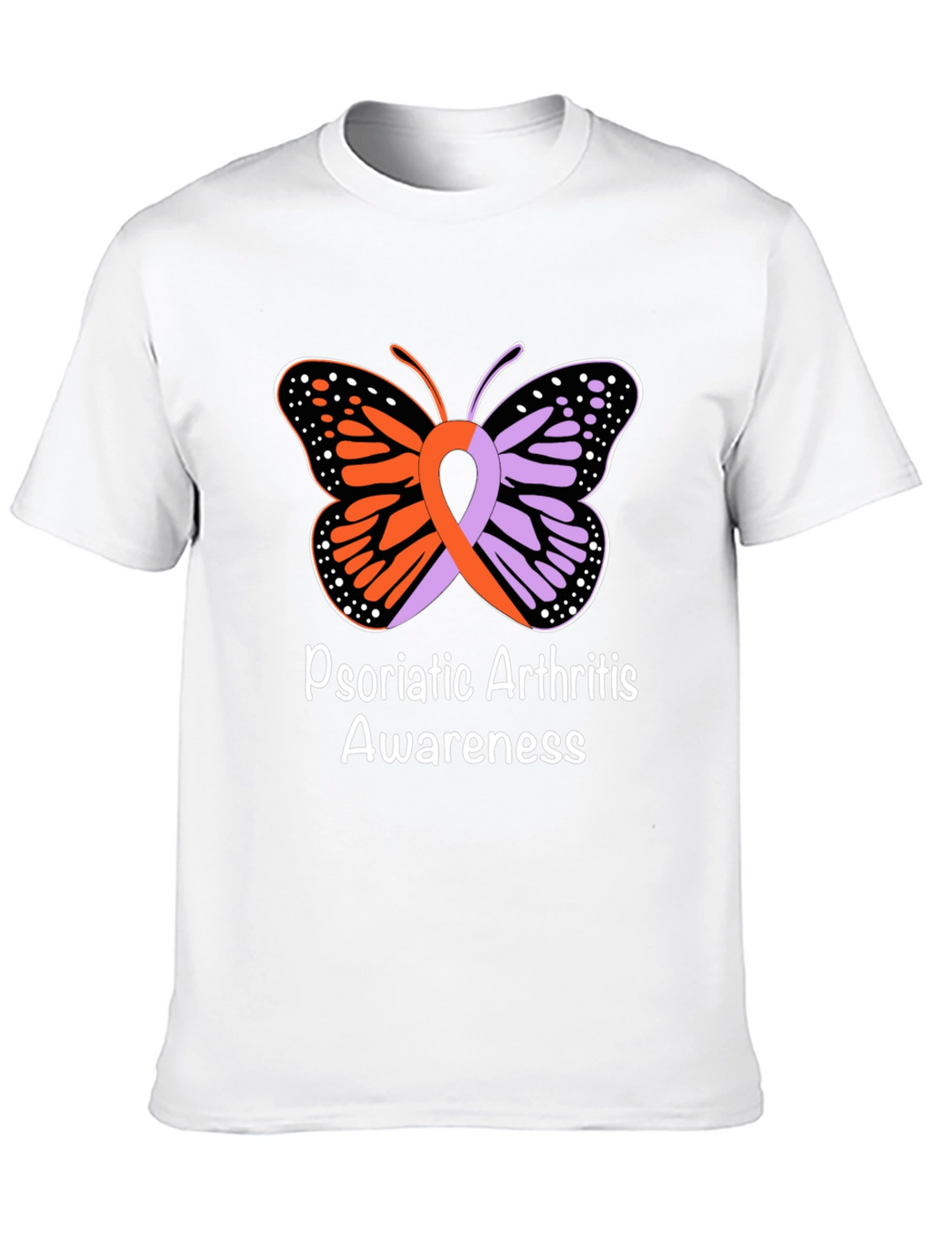 Psoriatic Arthritis Awareness Butterfly T-Shirt