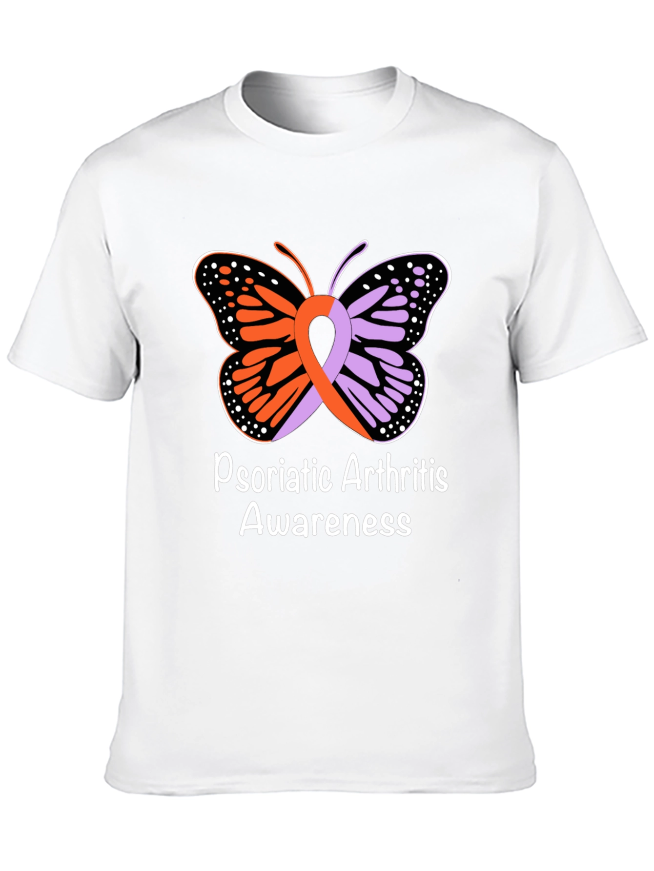 Psoriatic Arthritis Awareness Butterfly T-Shirt