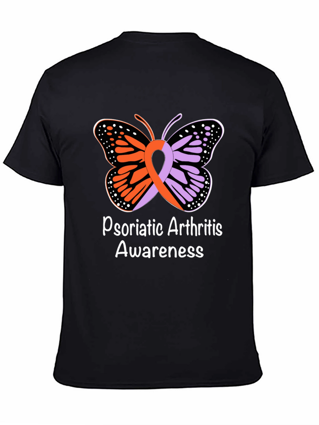 Psoriatic Arthritis Awareness Butterfly T-Shirt
