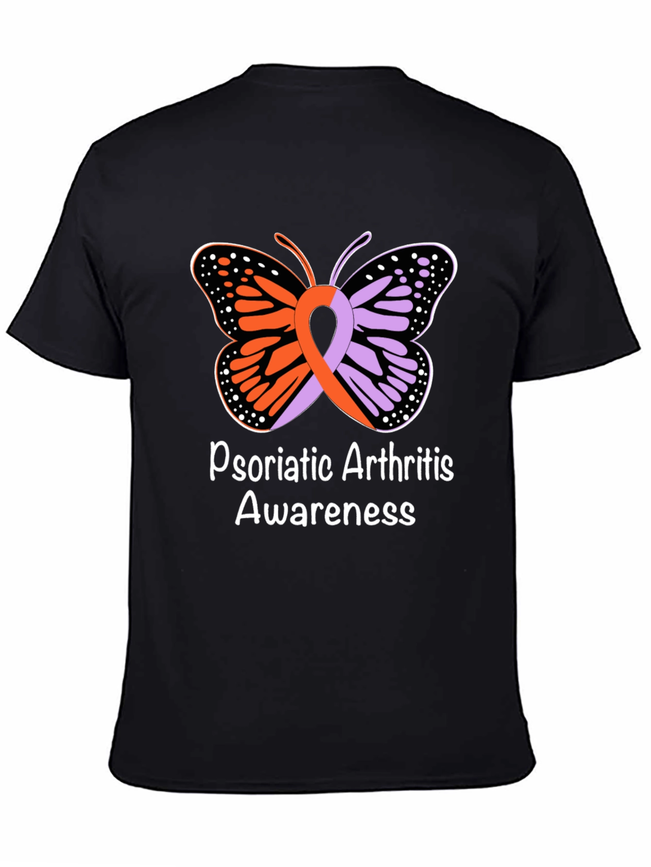 Psoriatic Arthritis Awareness Butterfly T-Shirt