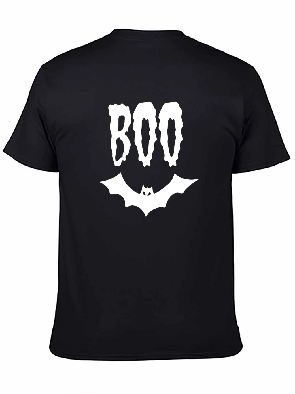 Boo Bat Halloween T-Shirt - Mens