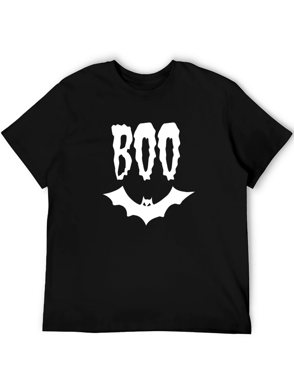 Boo Bat Halloween T-Shirt - Mens