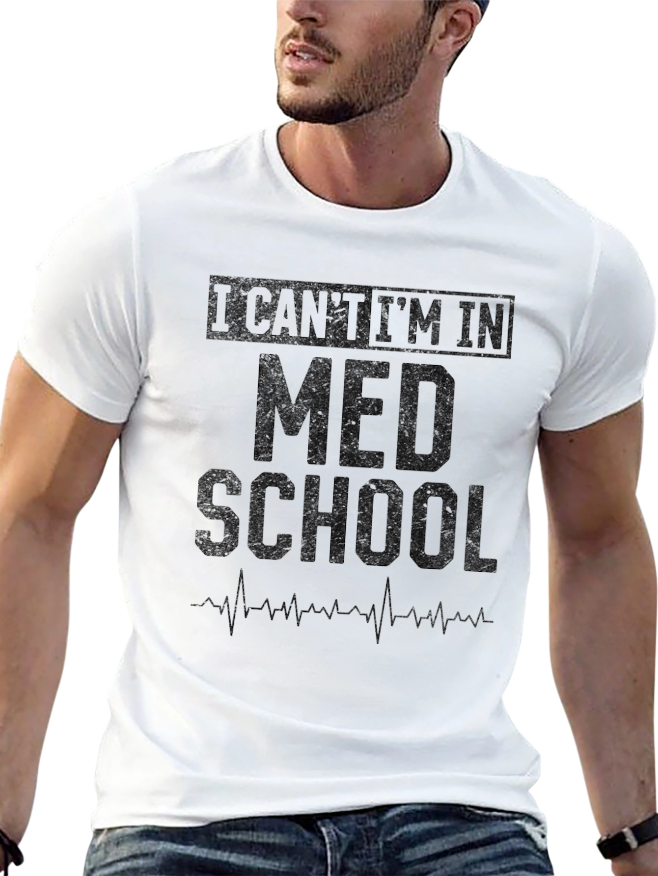 Med School T-Shirt - I Cant Im In