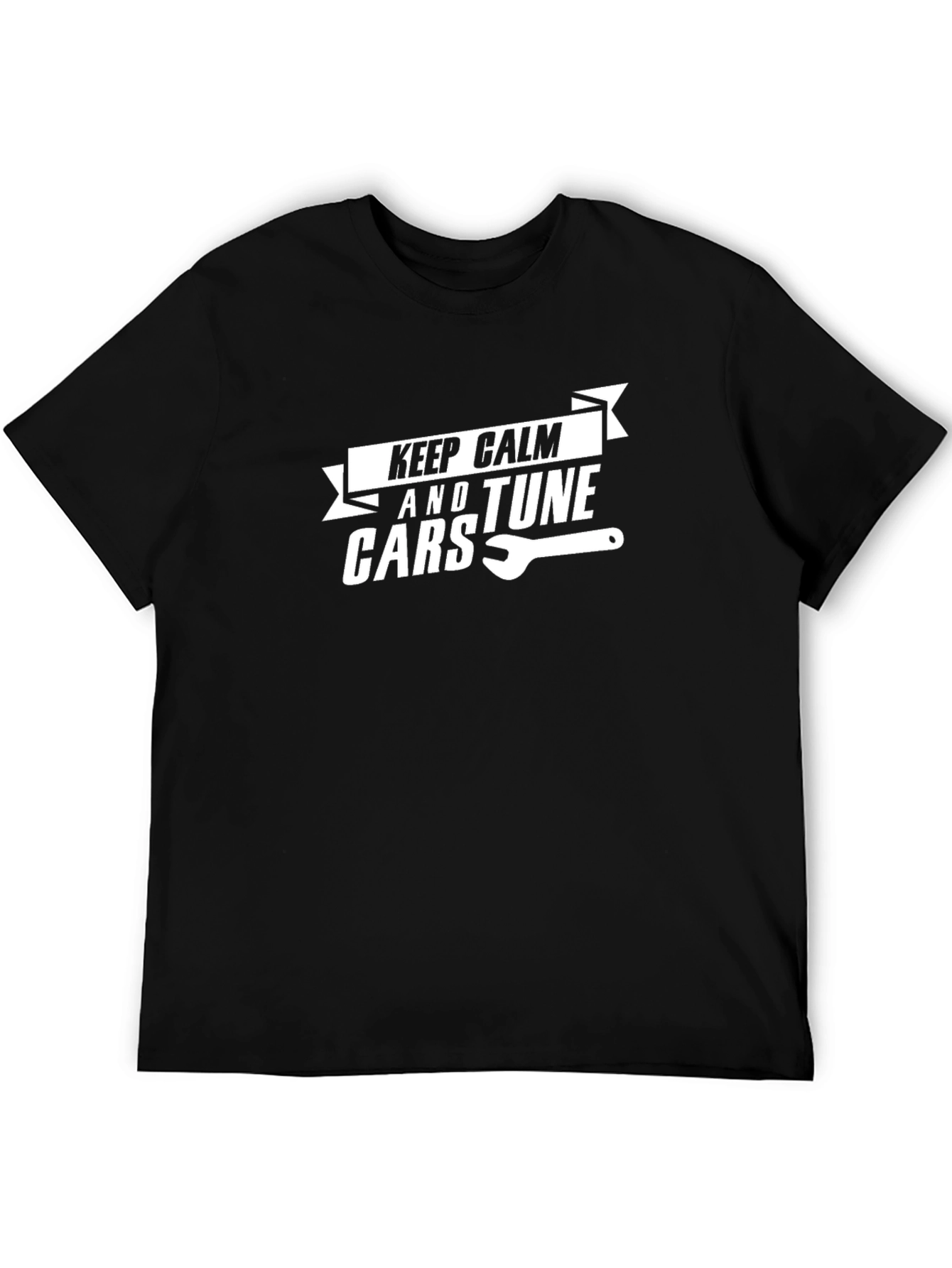 Keep Calm & Tune Cars Graphic T-Shirt